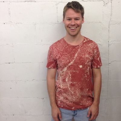 "We just had @RandyHarrison01 in the shop! How handsome is he in our reworked distressed tee & reworked Levi's jean shorts!!!" - on Instagram
