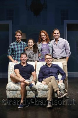 With Alexis Molnar, Erin Cummings, Paul Anthony Stewart, Chad Beguelin (Playwright), and Mark Lamos (Director)

