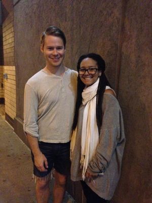 "Just saw @AtomicMusical for the second time and it was soo amazing!! I also met @RandyHarrison01 & @jeremykushnier !!" - By Tamara on Twitter - August 15th, 2014
