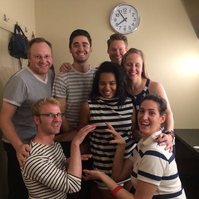 "Vivian Delano looks hot in stripes." 
- Posted by Student Driver on Twitter - July 4th, 2015
