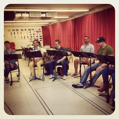 "Day 2 @ www.atomicthemusical.com and everyone's still smiling" 
- By Jeremy Kushnier on Instagram - May 13th, 2014
